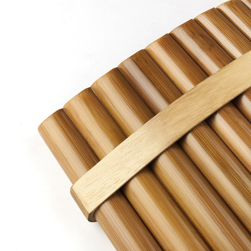 Original new Handmade Wood 2025 Bamboo Pan Flute 22 Pipes Woodwind Musical Instruments