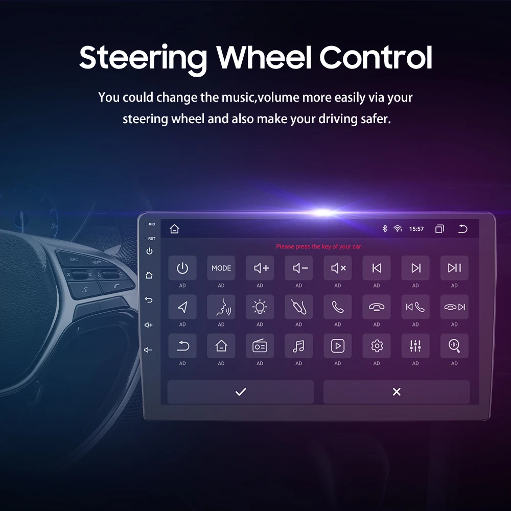 Android 12 Car radio for Ford Fiesta 2009 2010 2011-2017 Multimedia Video player 2din 7862 Octa Core GPS Stereo 4G dsp Carplay