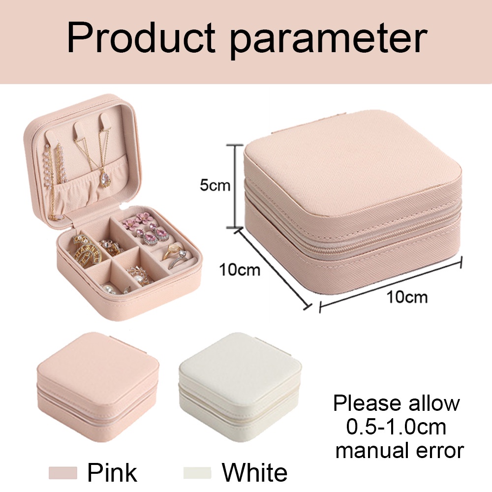 Personalised Birth Month Flowers Jewellery Box Travel Jewelry Cases Customized Birth Flower Jewelry Boxes Birthday Gifts for Her