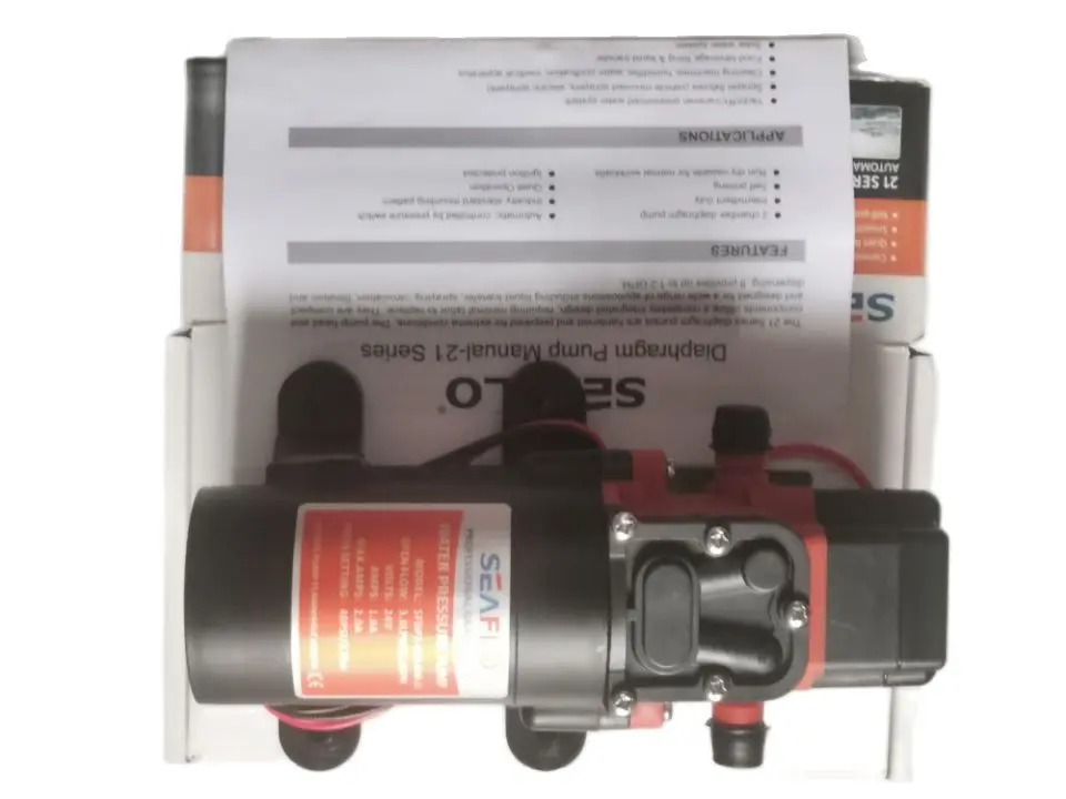 Boat Accessories SEAFLO 40 PSI 12V SFDP1-010-040-21 / 24V SFDP2-010-040-21 Marine Diaphragm Pump for Showers Toilets