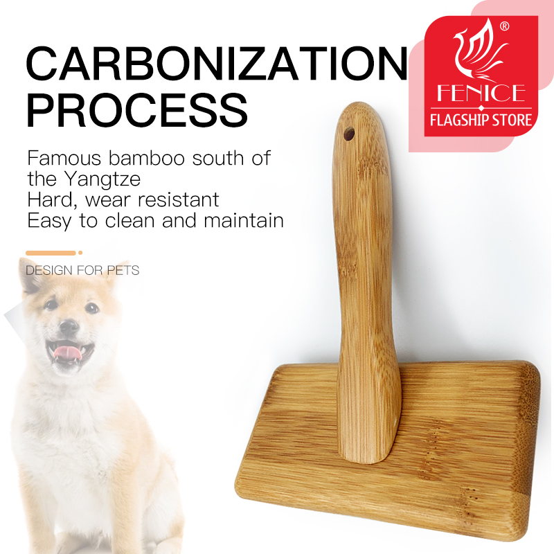 Fenice Dog Cat Comb Brush Needle Open knot brush Pet Hair Brush for Dog Hair Remover Pet Beauty Grooming Tool