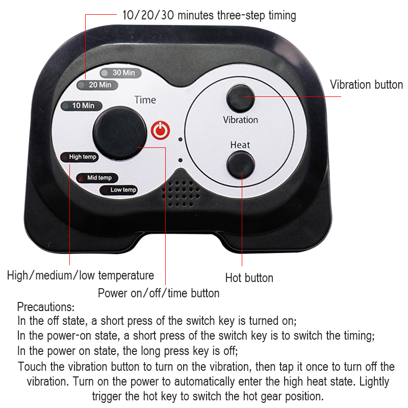 eaa Brace Wrap Knee Massager Support Infrared Heating Hot Therapy Arthritis Cramps Pain Relief Injury Recovery Rehabilitation