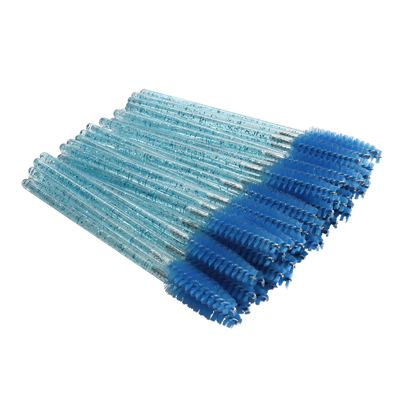 c f Dia pcs Crystal Eyelashes handle brush Mascara Wands Applicator Cosmetic Brush Disposable Make Up brushes Tool es