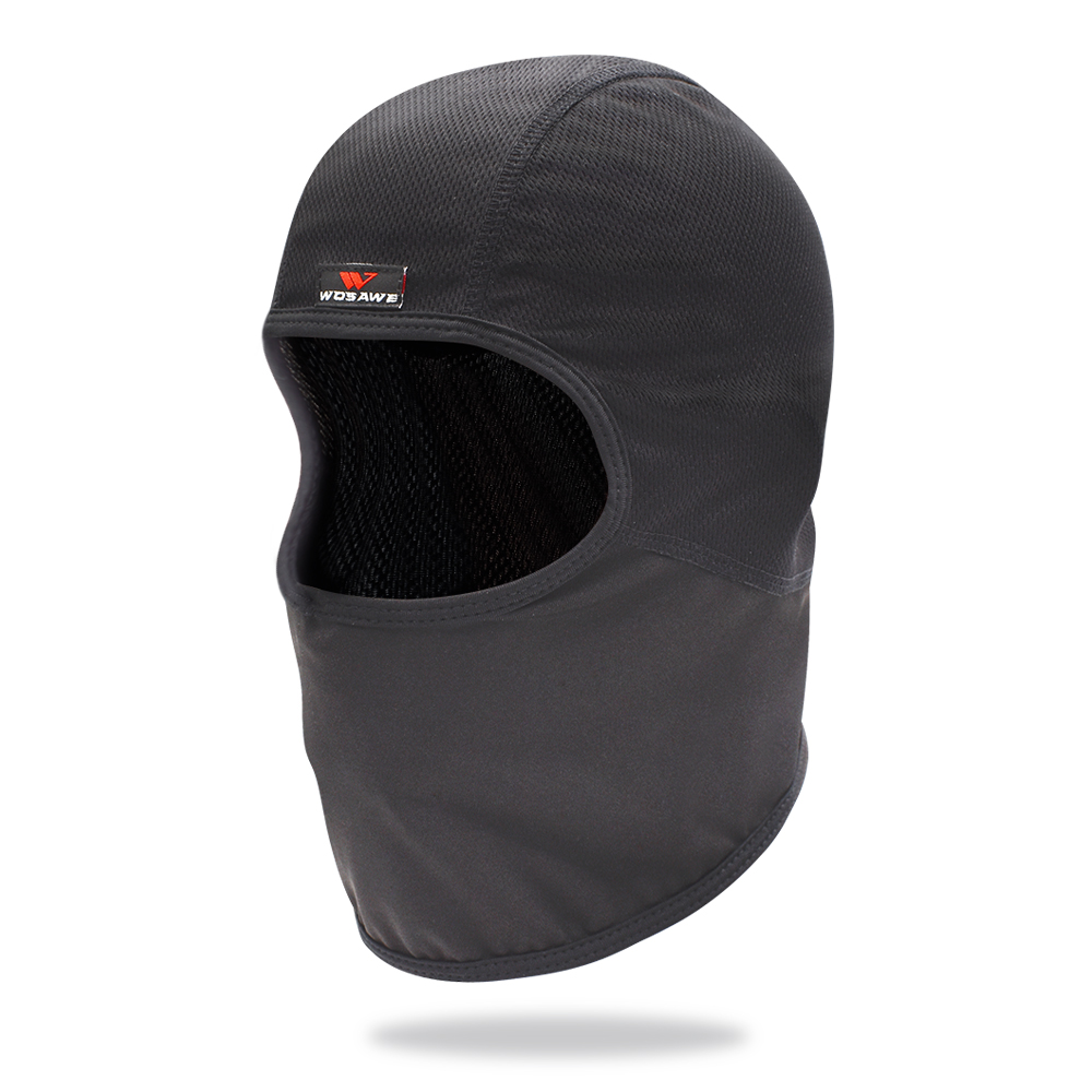 WOSAWE Snowmobile Mask Black Balaclava Winter Face Mask Scarf Warm 2025 Ski Snowboard Bike Mask Cover Motocross new Helmet Hat Cap