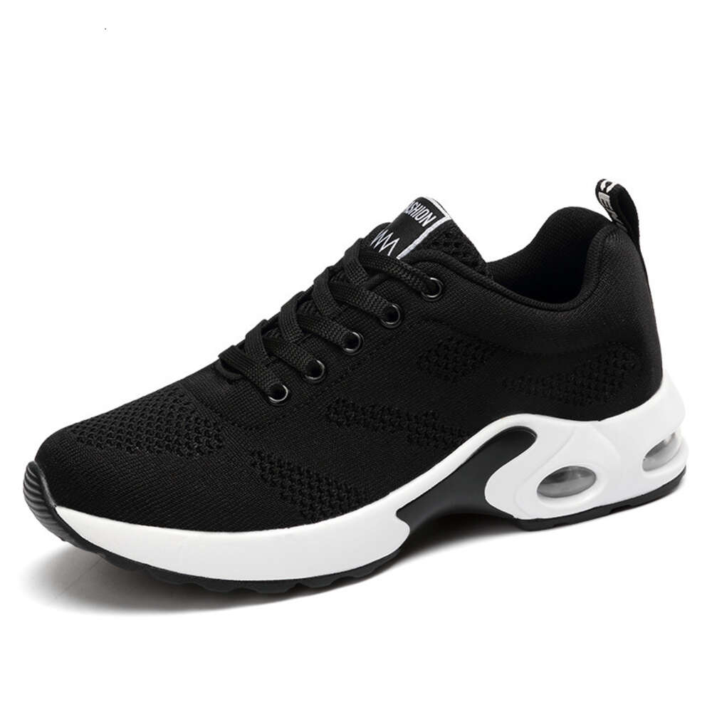 Spring New Dense Mesh Flying Woven Korean Version Versatile Comfortable Casual Women's Large Sports Shoes ddmythur