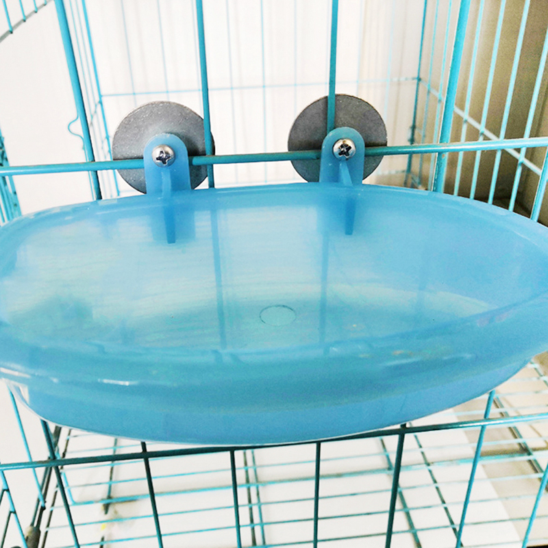 1pcs Parrot Bathtub Pet Cage Accessories Bird Bath Shower Box Bird Cage