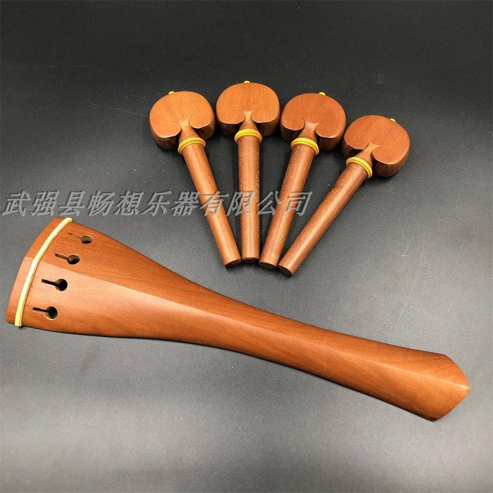 1pcs 3/4.1/2.1/4.4/4 Hill Style Cello tailpiece, Top grade jujube wood/boxwood/ebony wood,Cello accessories parts fittings