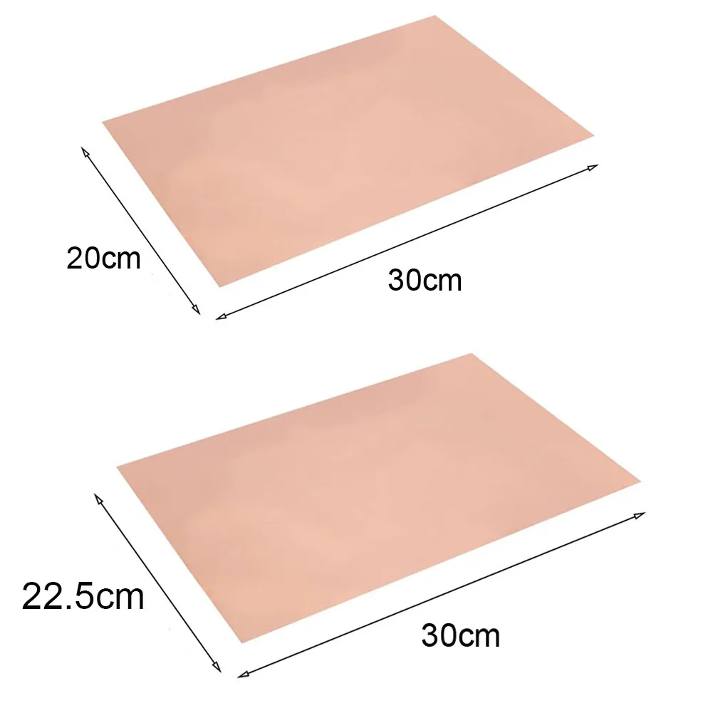 3Pcs Adhesive Single-Side Conductive Copper Foil Sheets for Electric Guitar Accessories