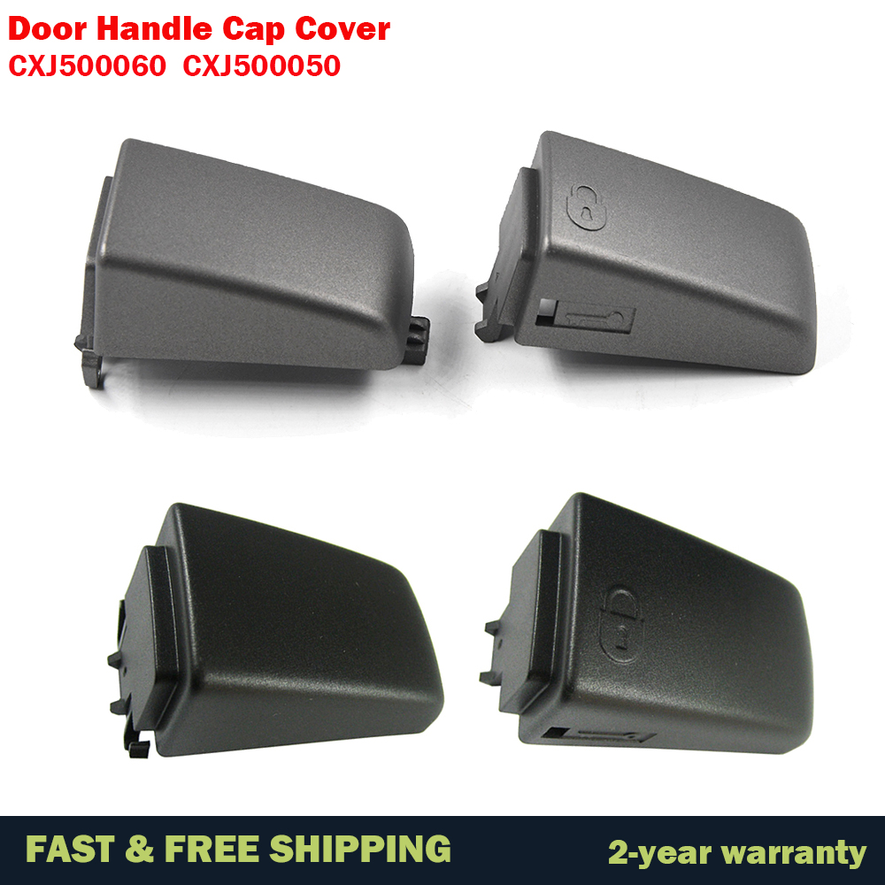 CXJ500050 CXJ500060 Front Left Black Grey Door Handle Cap 2025 Cover For Land new Rover Freelander 2 Discovery 4 Discovery 3 LR2 LR3