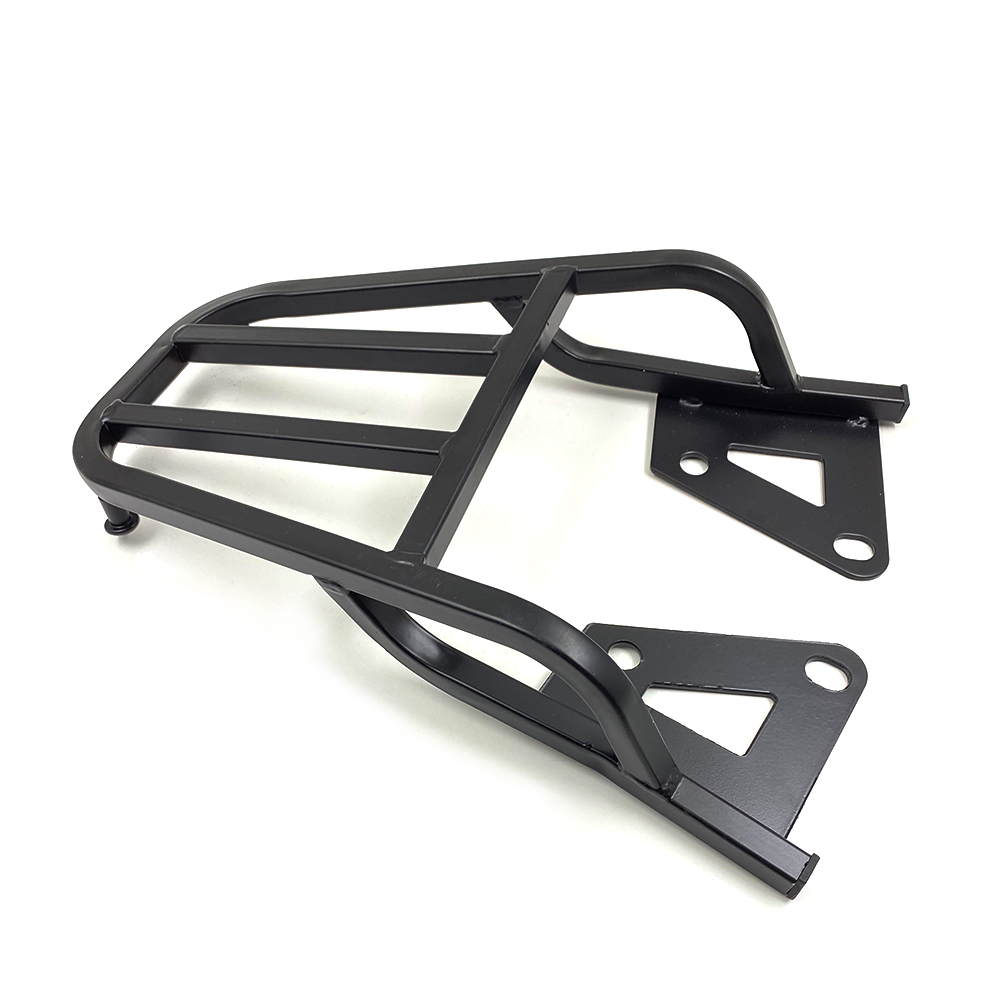 Motorcycle Black Luggage Carrier Rack Support Holder Saddlebag Cargo Shelf Bracket Kit for Honda MSX125 Msx 125