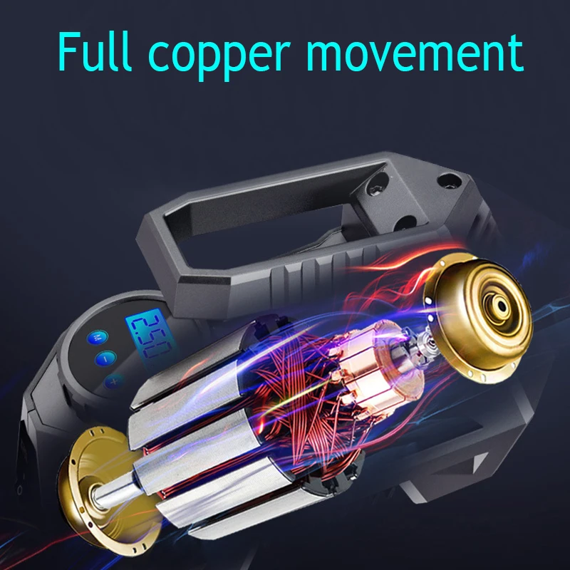 DC 12V 150PSI Portable Air Compressor Pump Tire Iator Car Tire new Pump with Digital Pressure Gauge 2025 Tire Air Injector Tyre Iat