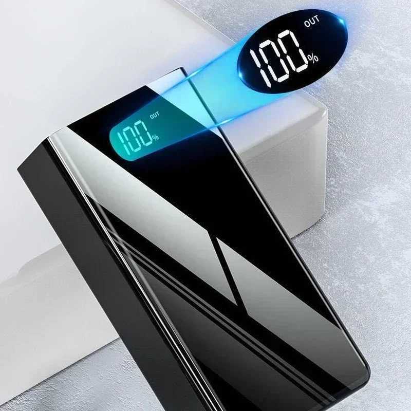 Power bank Power Bank 200000mAh Portable Fast Charging PowerBank 100000 mAh 4 USB PoverBank External Battery Charger For Xiai Mi 9 iPhone Z241108