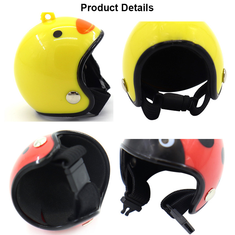 Chicken Helmet Bird Protect Cap Small Hard Birds Quail Pigeon Hat Headgear Protective Gear Pet Supplies Hens Accessories
