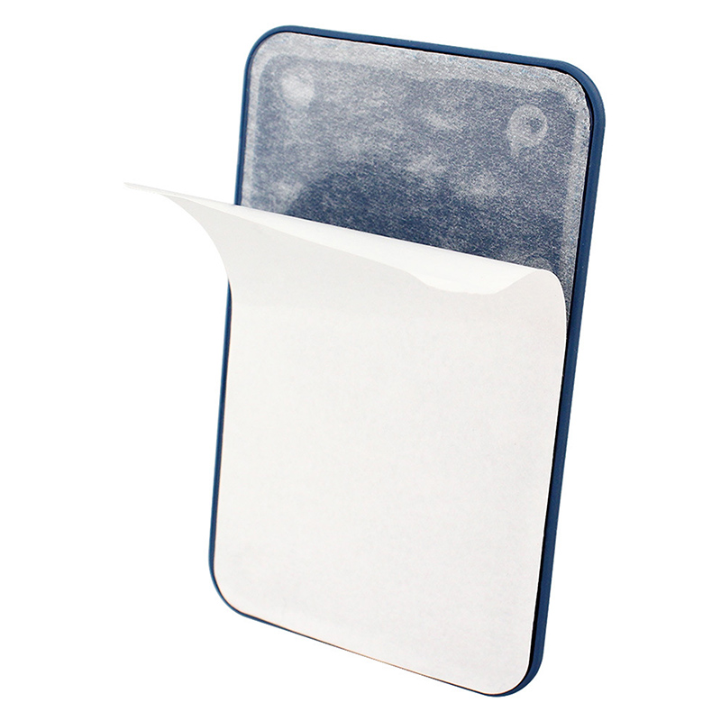1pcs Silicone Credit ID Card Holder Elastic Mobile Phone Wallet Wallet Case Adhesive Pocket Sticker Cellphone Accessories
