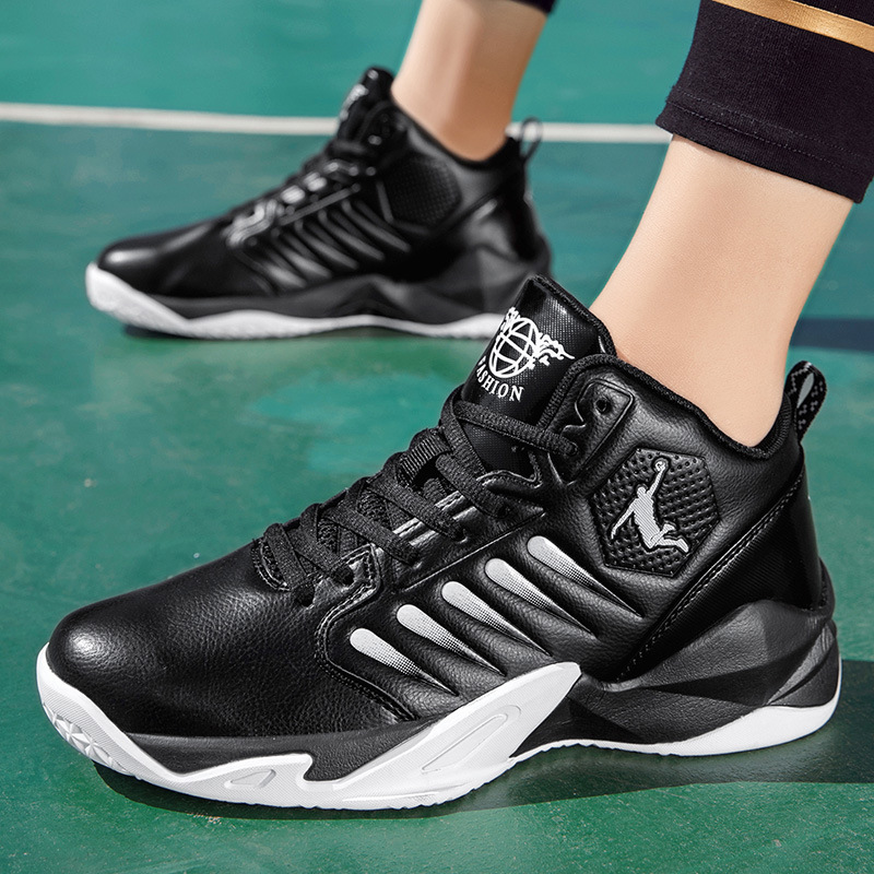 Basketball shoes 2025 Spring Summer new classic off black white shoes men's round headed sponge fashion trend versatile shoes for Outdoor Activit