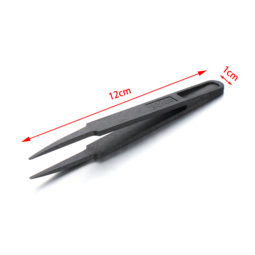 ef e PC Plastic Eyebrow Pro Tweezer Safe Anti Static Electronic Industrial Maintenance Multifunctional Women Beauty Nail Tool