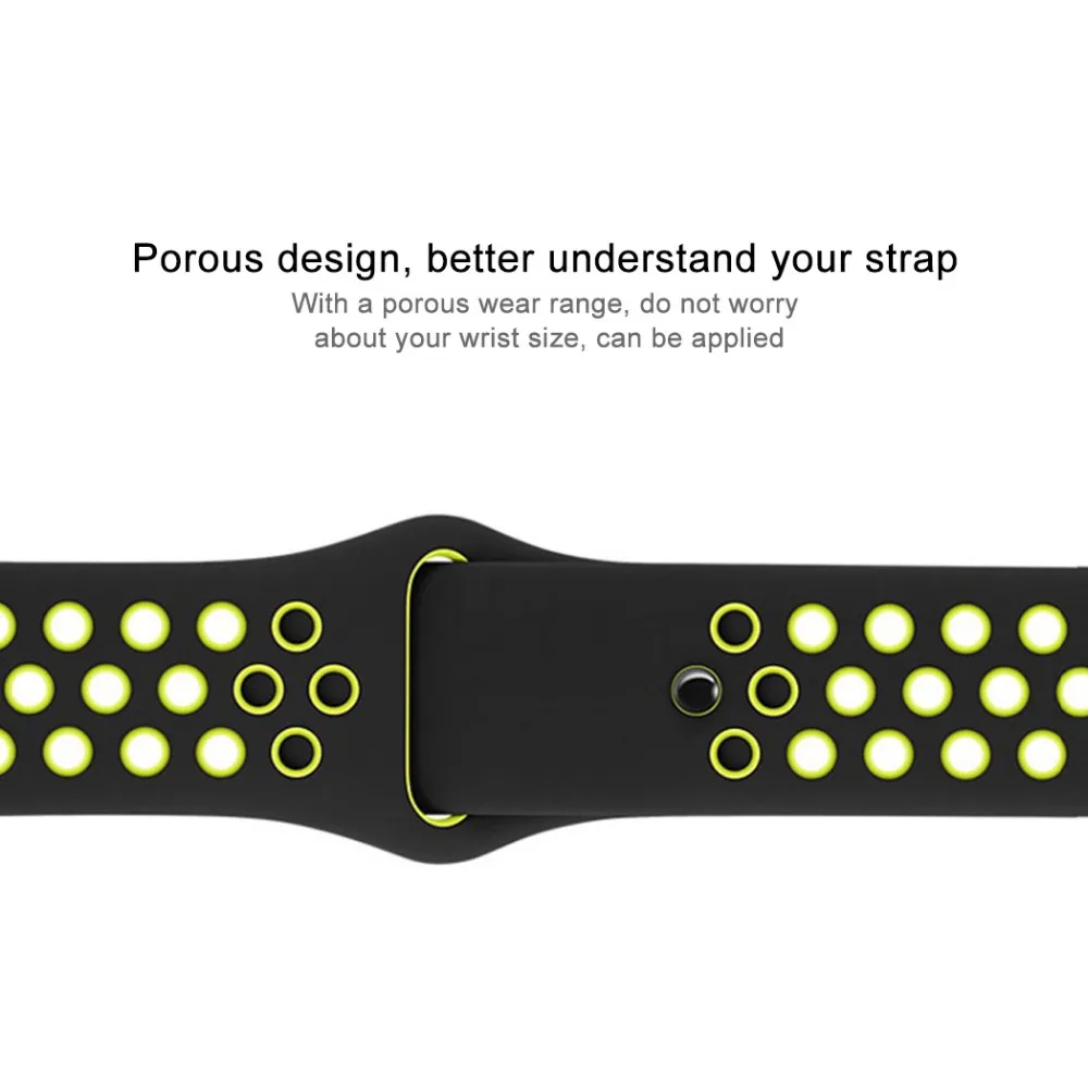 Breathable Silicone Strap For Huawei Watch GT Runner GT 3 2 46MM 42MM Sports Band Wrist Belts For Honor Magic GS Pro GS 3 Correa