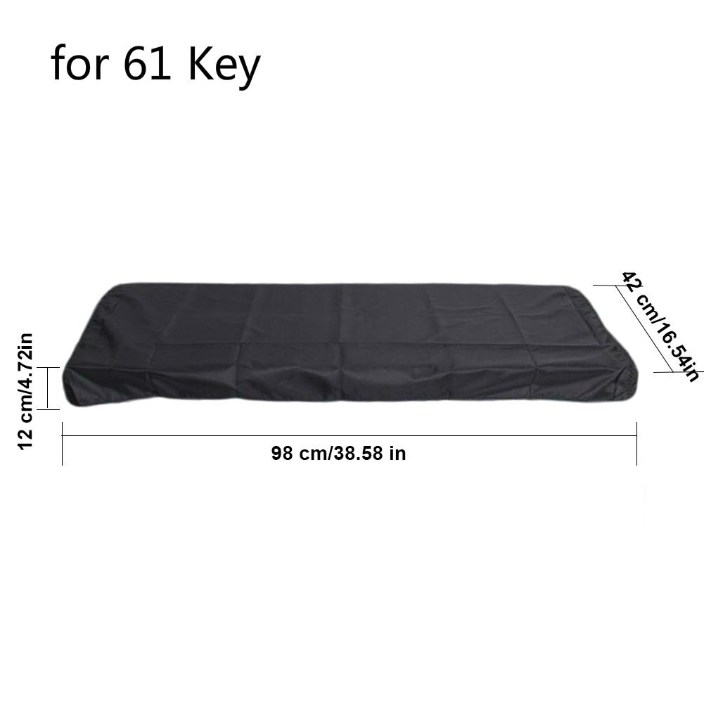 Foldable 61 Keys / 88 Keys Electronic Piano Cover Digital Electric Organ Keyboard Instruments Dustproof Protector Cover