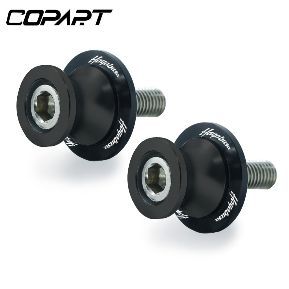For Suzuki HAYABUSA GSXR1300 All Year Motorcycle Accessories Swingarm Spools Slider Rear Swing Arm Cover Stand Screws Paddock