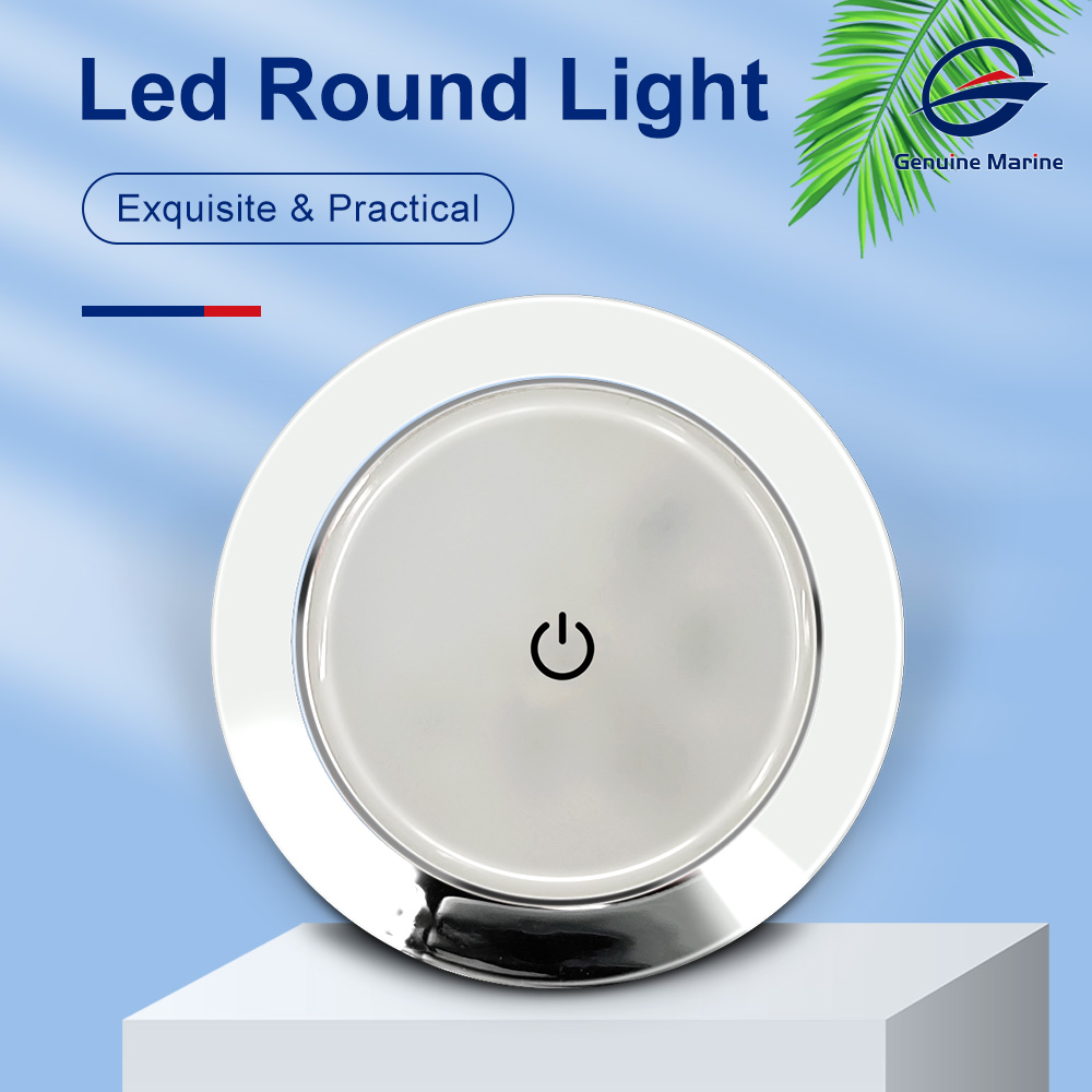 RV Interior LED Ceiling Dome Light 12 V Roof Lamp with On/Off Switch For Camper Caravan Marine Boat Accessories