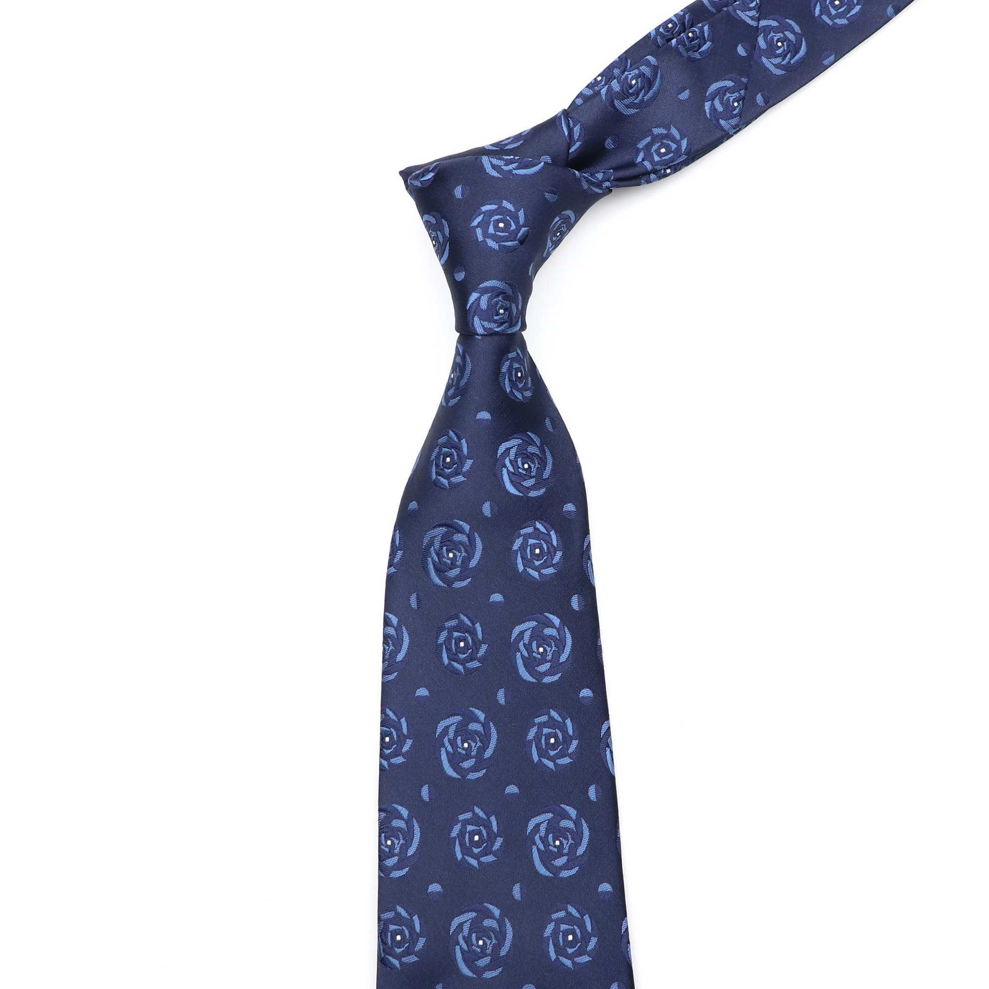 Classic Blue Red Gray Mens Tie Busin Formal Wedding 8cm Necktie Jacquard Woven Cravat Fashion Shirt Dr Daily AccoriesX241109