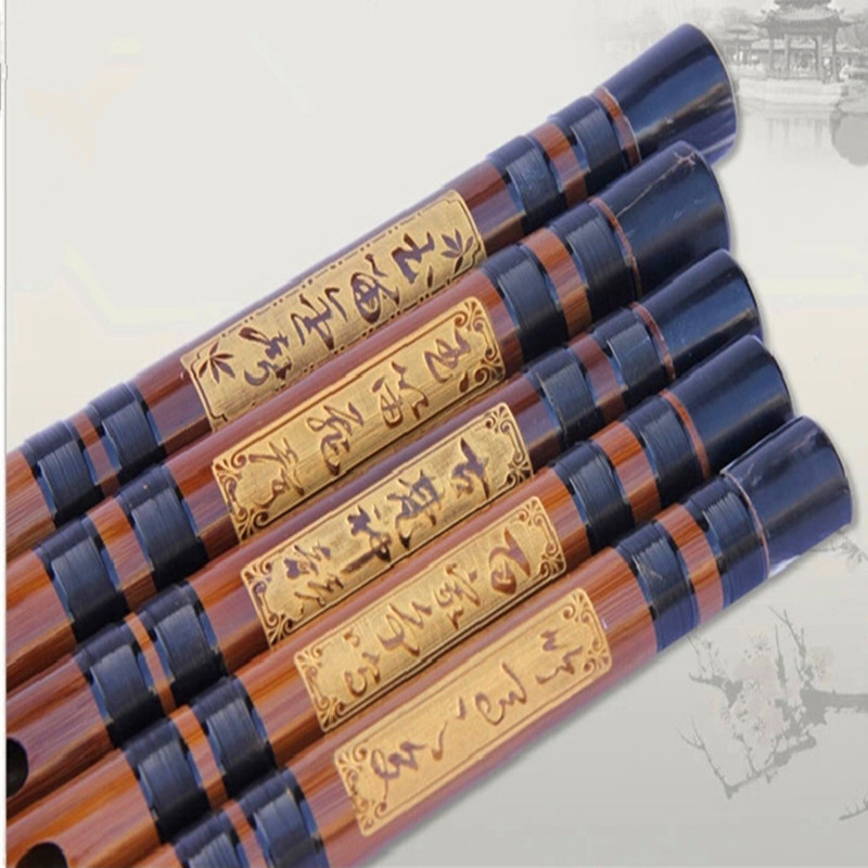 Professionnel Chinese Bamboo Flute Transverse Dizi C D E F G Bb Bass F A Eb Key Flauta With Bag Woodwind Musical Instrument