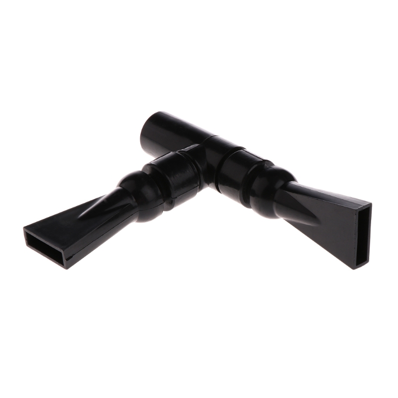Plastics Outflow Pipe Connector Black Duckbill Nozzle for Aquarium Filter Outlet Tubes Fits for Most Filters