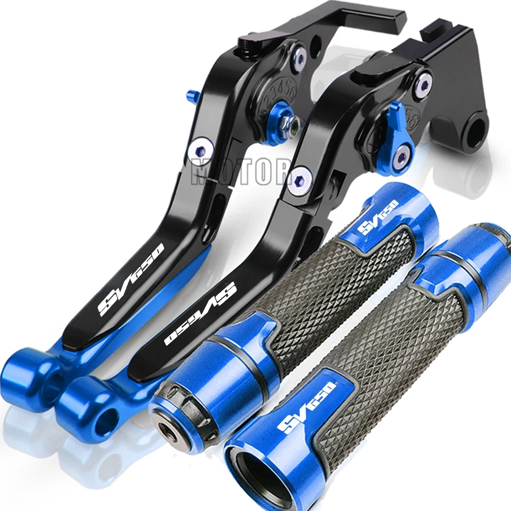 For Suzuki SV650 SV 650 1999 2000 2001 2003 2004 2005 2002-2012 Motorcycle Adjustable Foldable Brake Clutch Lever Handle Grips