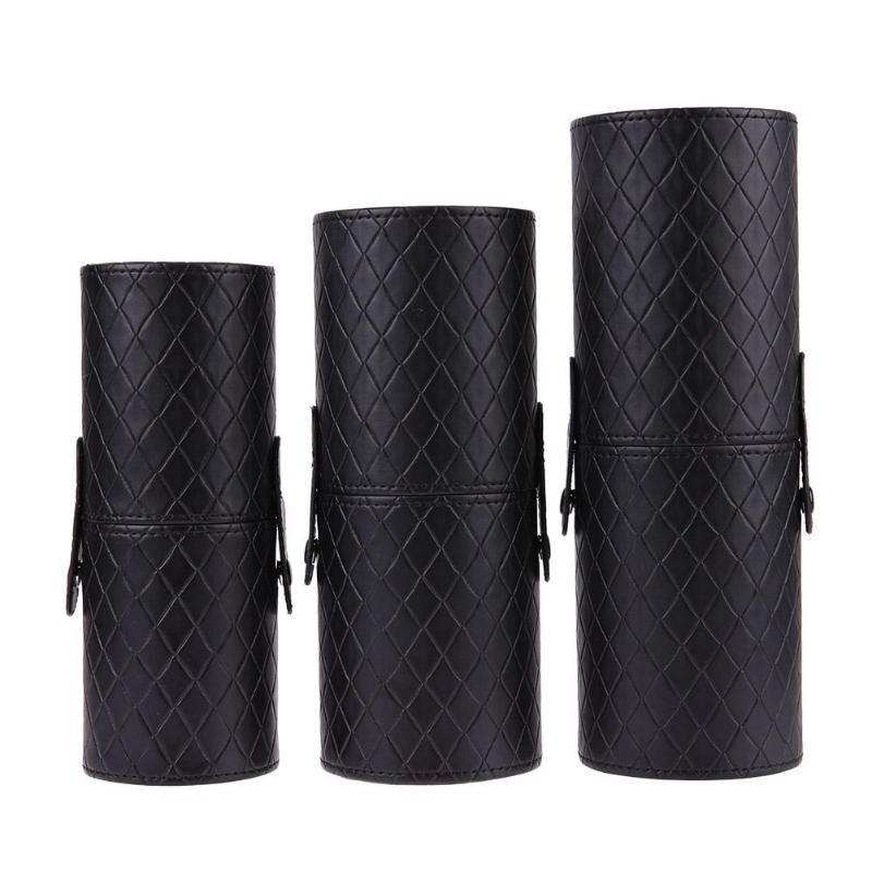 dfbdc Holder Makeup PU Leather Storage Cosmetic Cup Case Box for Brush Pen Make up opslag houder