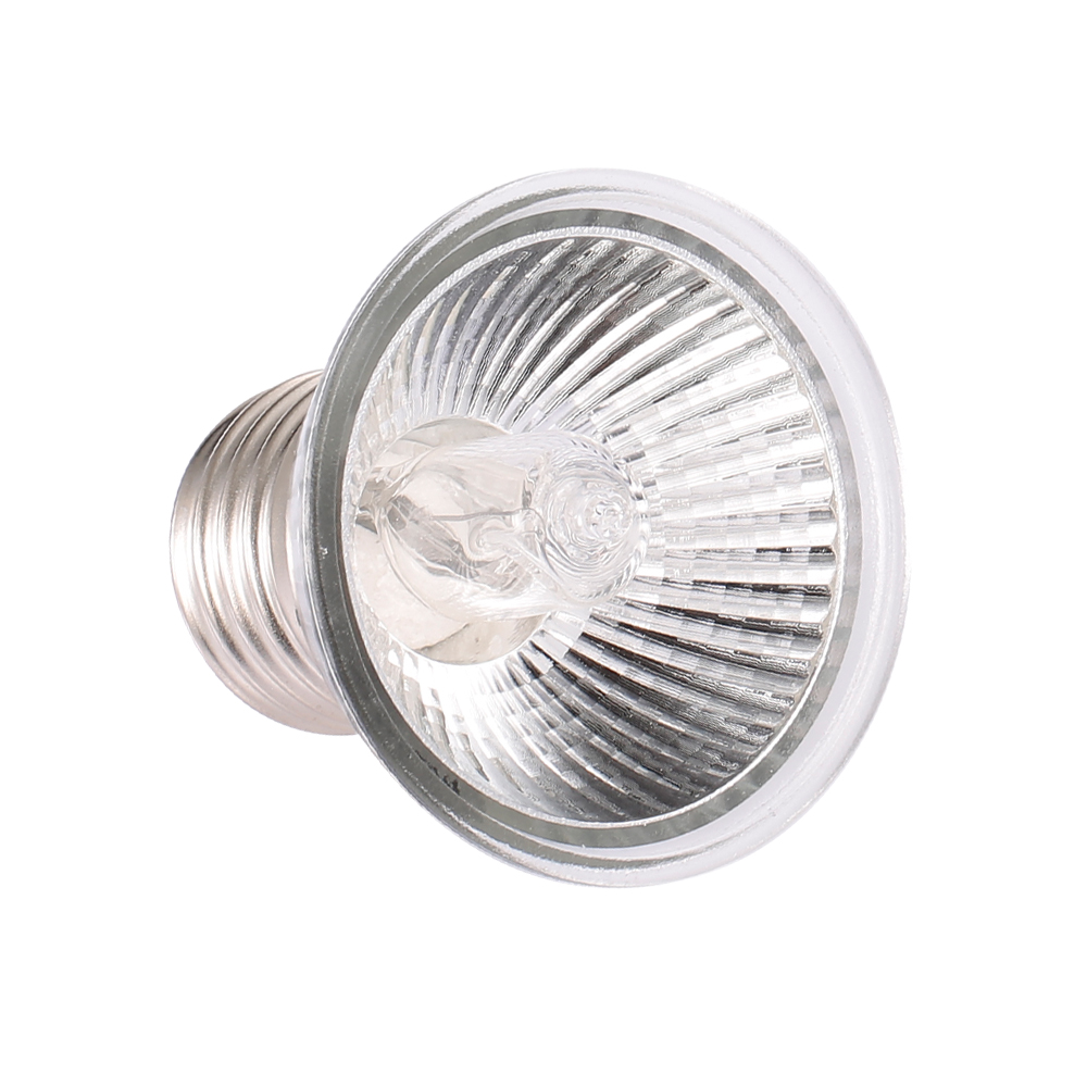 25W Halogen Heat Lamp UVA UVB Basking Lamp Heater Light Bulb for Reptiles Lizard Turtle Aquarium