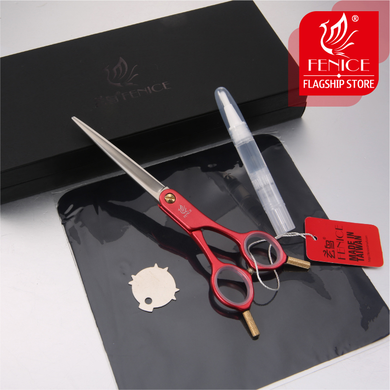 Fenice High-end 6 Inch Professional Dog grooming Scissors Cutting Straight Shears Pet Grooming Tools Tijeras Makas