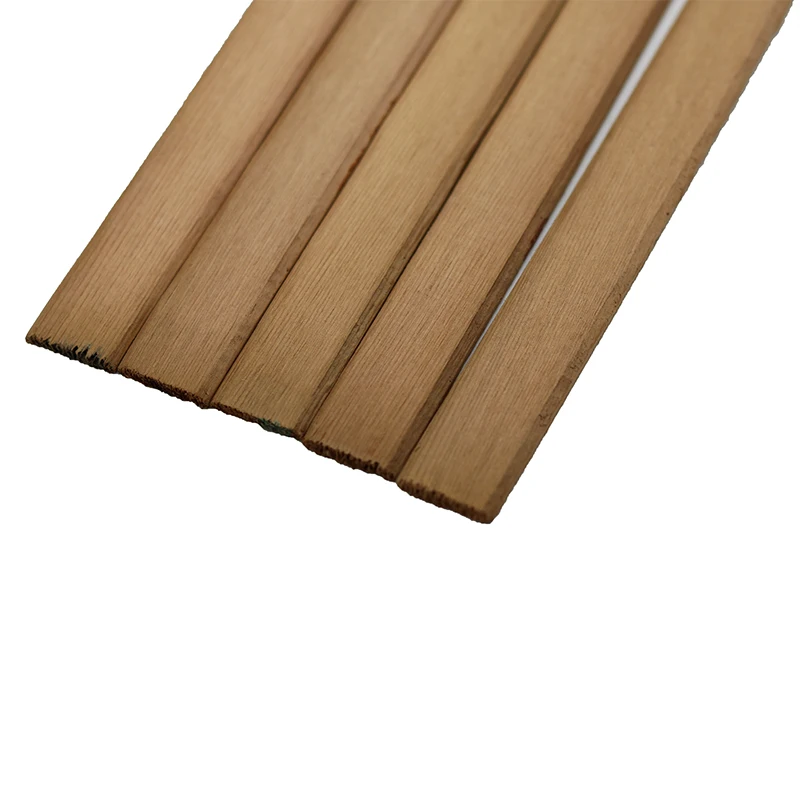 10 Pcs Guitar back plate reinforcement wood strip solid wood board spruce red cedar African peach blossom core
