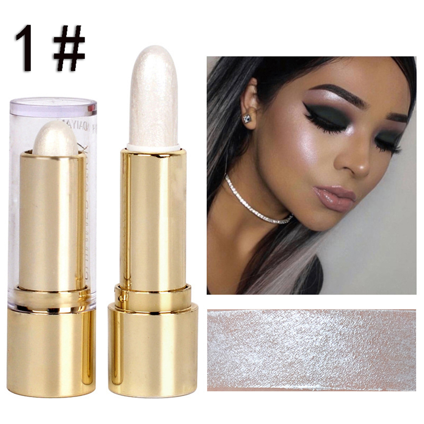 f e D Contour Embellish HANDAIYAN Highlight Highlighter Pencil Brighten Skin Face Makeup Bronzers er
