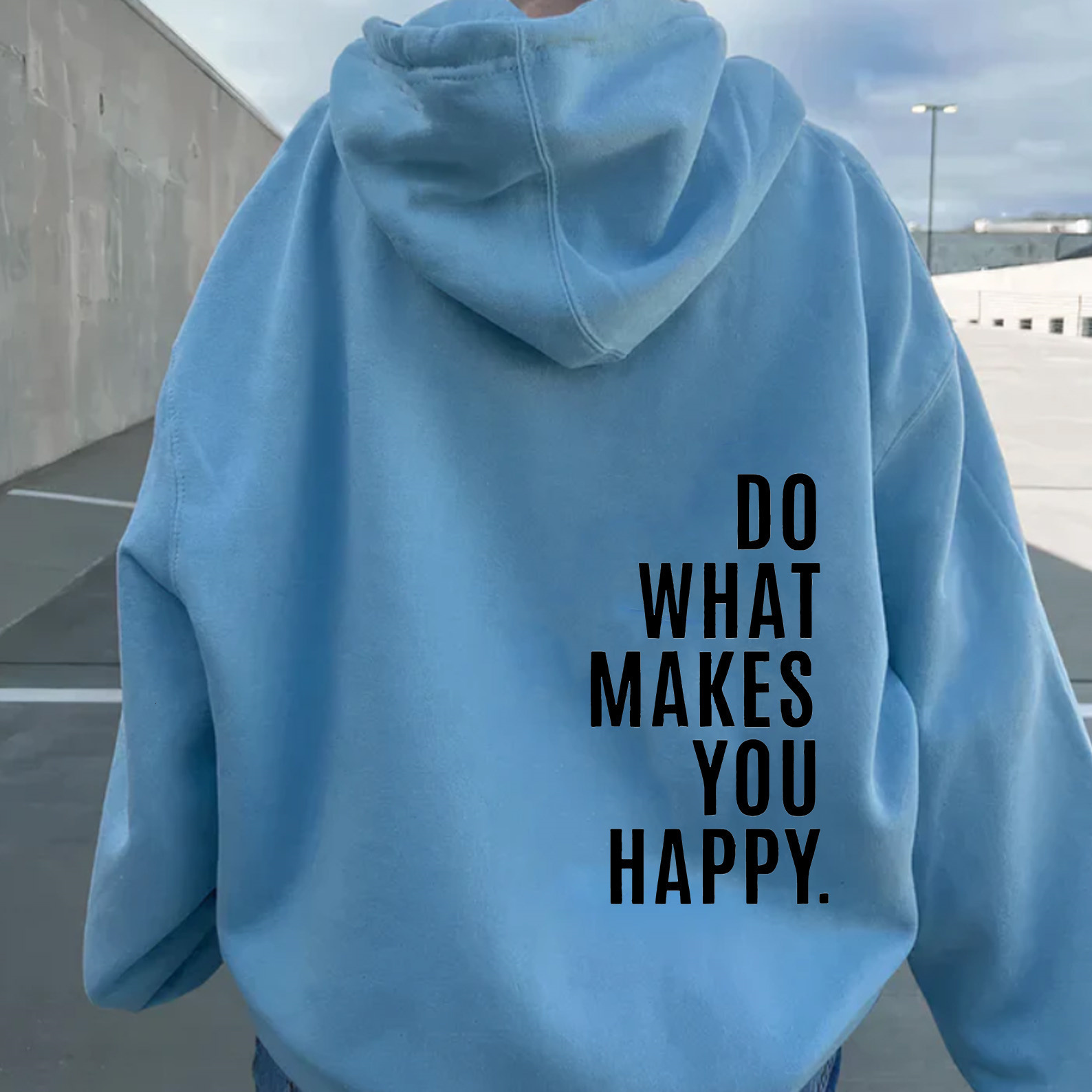 Designer's new hot selling trendy digital printed versatile hooded sweatshirt