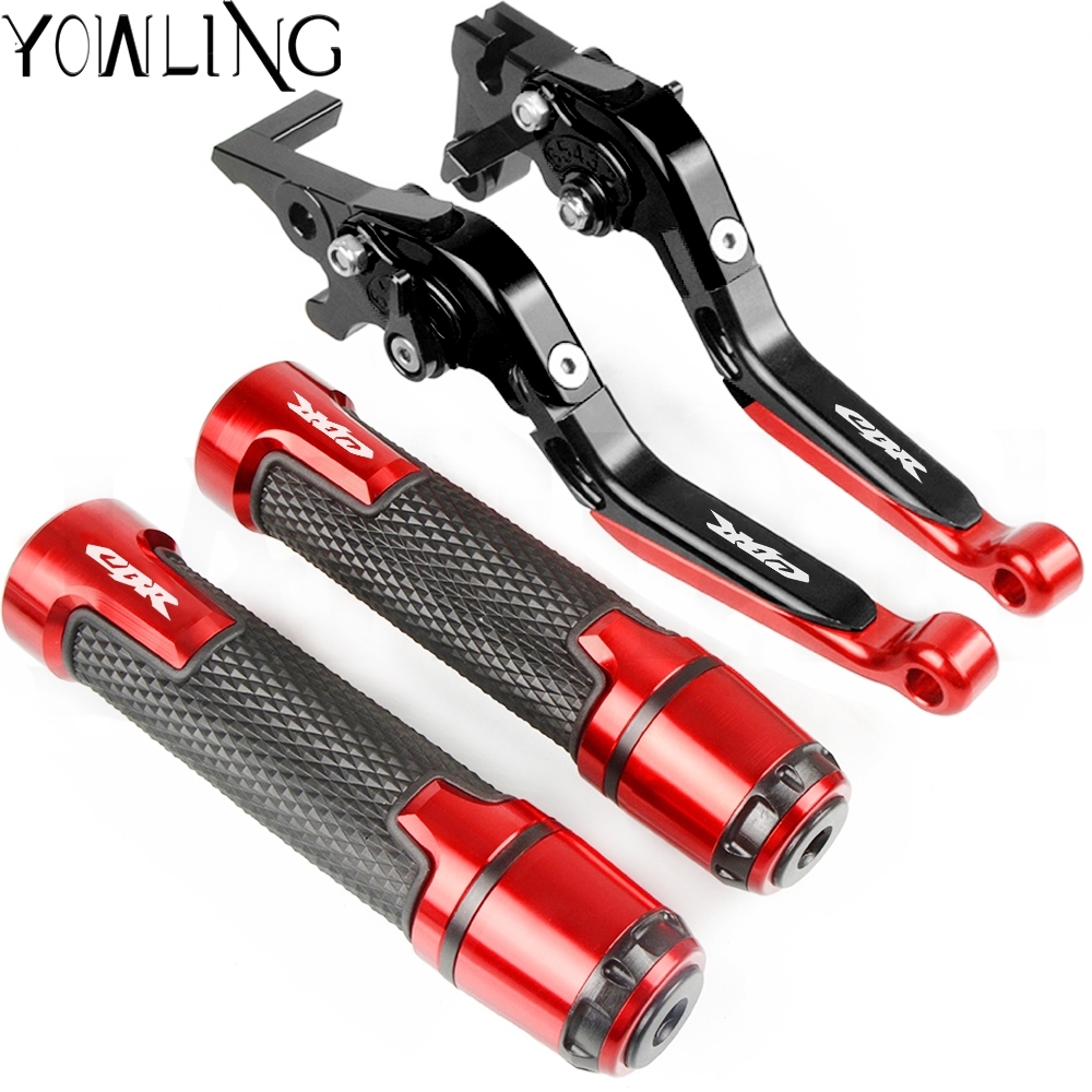 Motorcycle Accessories Brake Clutch Levers and Handlebar Hand Grips ends For HONDA CBR954RR CBR 954 RR CBR954 RR 2002 2003