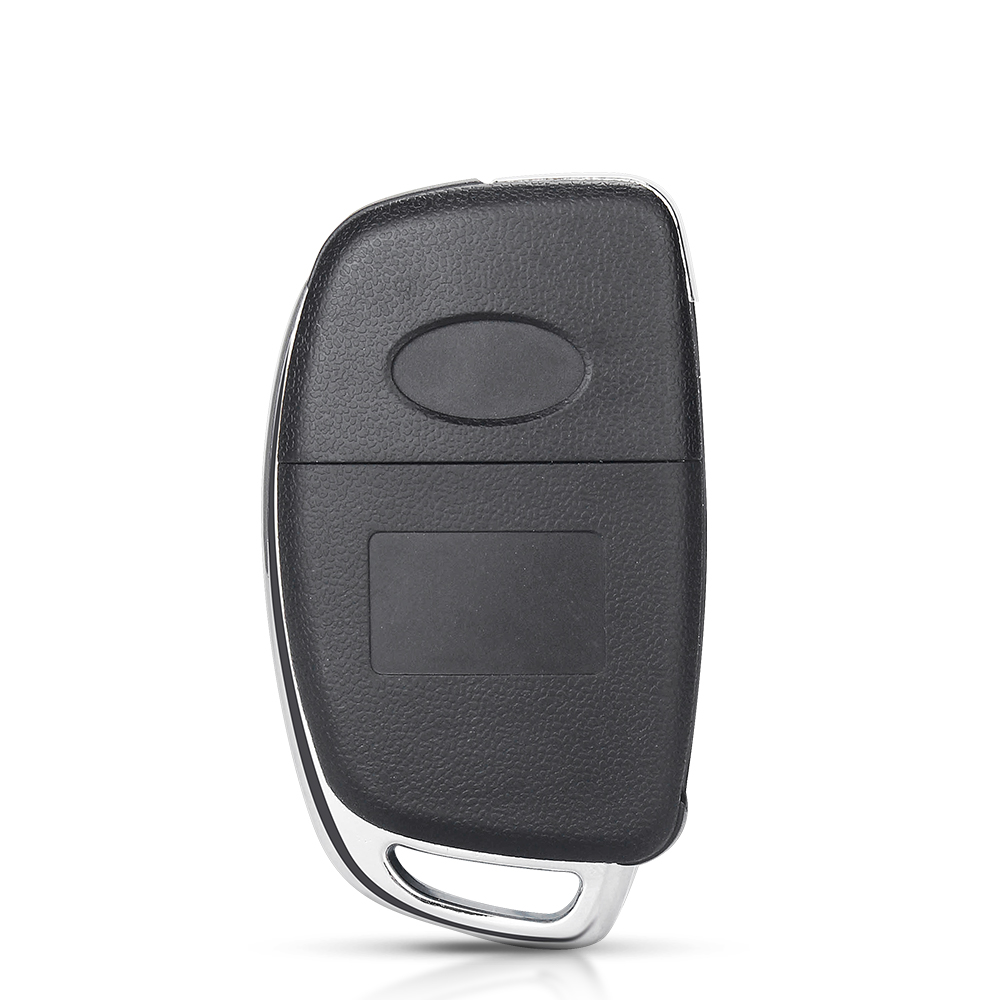 Dandkey 3 new Buttons Flip Remote Blank Shell Car Key Case For Hyundai Solaris i10 i20 i30 i35 i40 IX45 2025 Series ELANTRA Santa Fe HB20