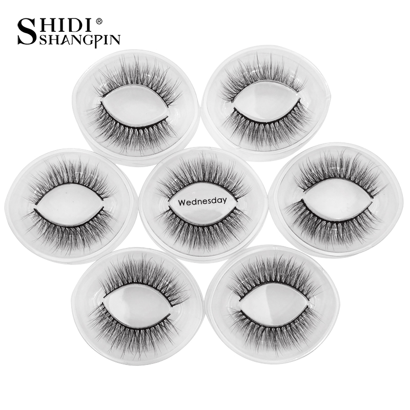 a Mink Wholesale Pairs D Lashes Faux Cils Natural False Eyelashes Makeup Wispy Dramatic maquiagem cilios