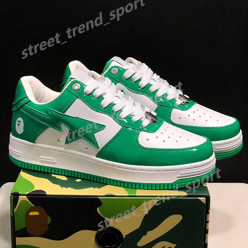 Designer Sneakers Women Mens Casual Shoes Platform Big A BATHING APE Camouflage STA MEDICOM TOY CAMO Sneaker KID Monkey Shape Bapstas Stars 36-45 P41