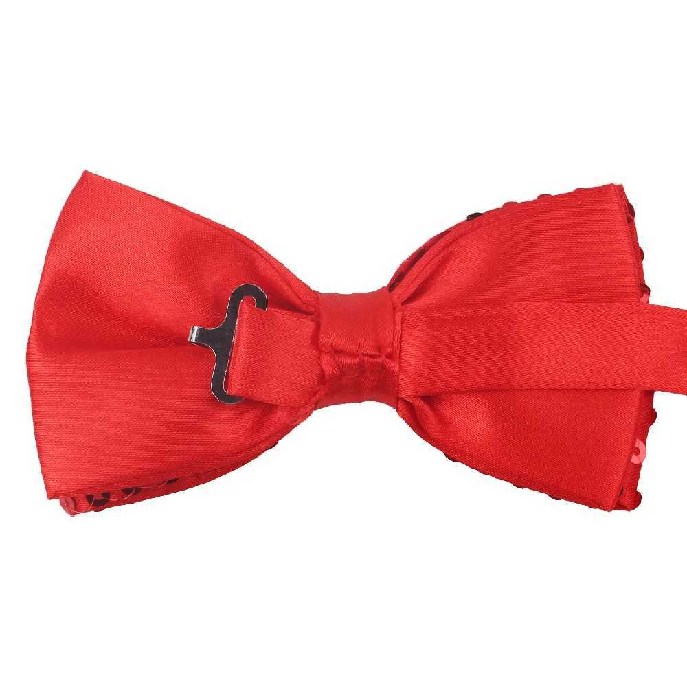 Fashion Bow Tie Men Women Classic Sequins Bowtie For Wedding Party Bowknot Adult Mens Bowties Cravats Yellow TieX241109