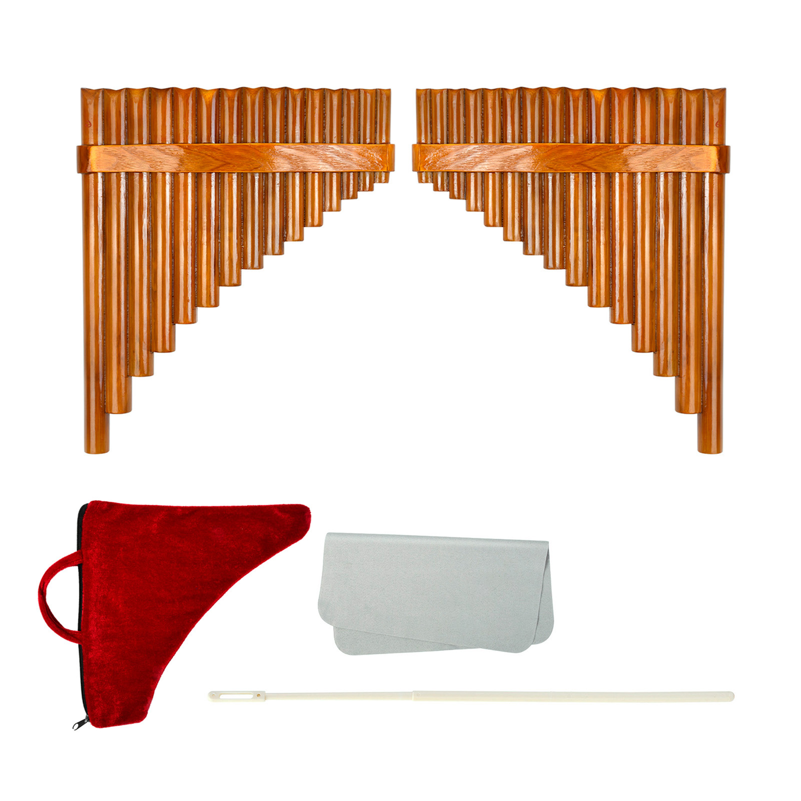 Pan Flute For Beginner 15 Pipes G Key Panpipes Bamboo G Tone 2025 Pan Pipe Instrument Chinese new Traditional Musical Instrument Flutes