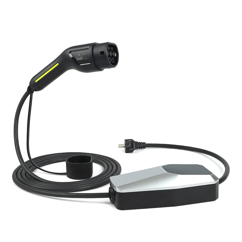 11KW EV Portable Charger 16A Type 1 Type 2 EVSE Charging Box Electric Car Charger CEE/Schuko IEC62196-2 Electric Vehicle Charger