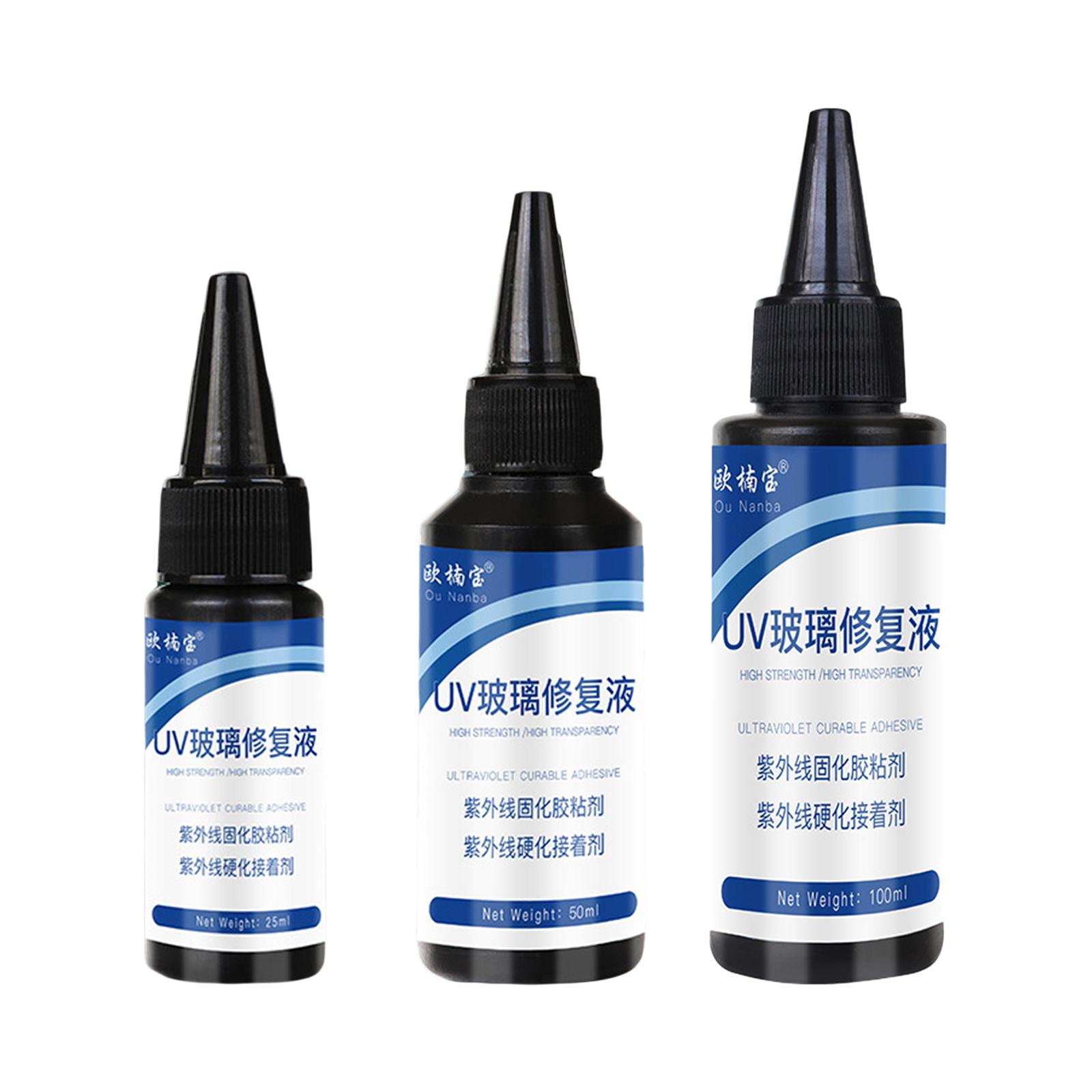 100g Car Windshield Glass Repair Kit Windscreen Repair Quick Fix Resin Glue DIY Car Window Repair Tool Window Nano Repair Liquid