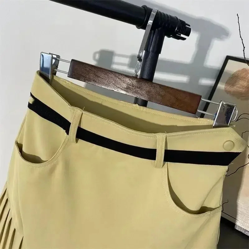 2024 Golf Bag Hip Skirt Quick Drying Women Wear Ladies Skirts Casual Breathable Sports 240402