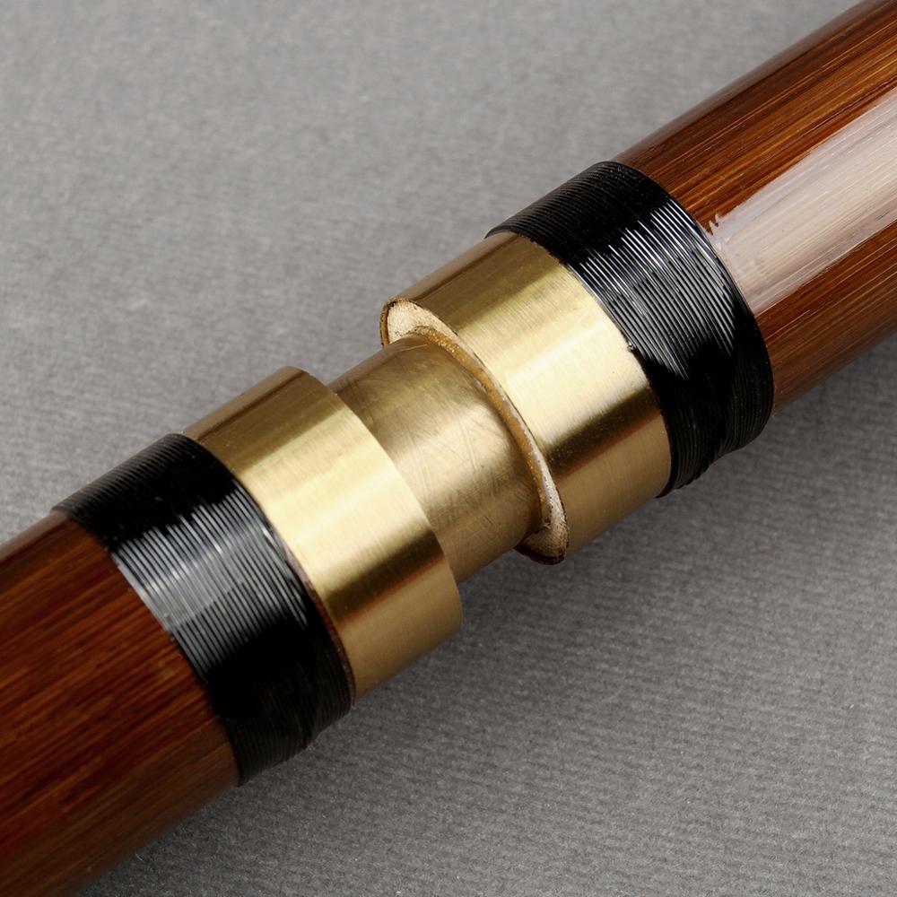 CDEFG Key Handmade Bamboo Flute Musical Instrument Professional Dizi with Black Line also Suitable for Beginners