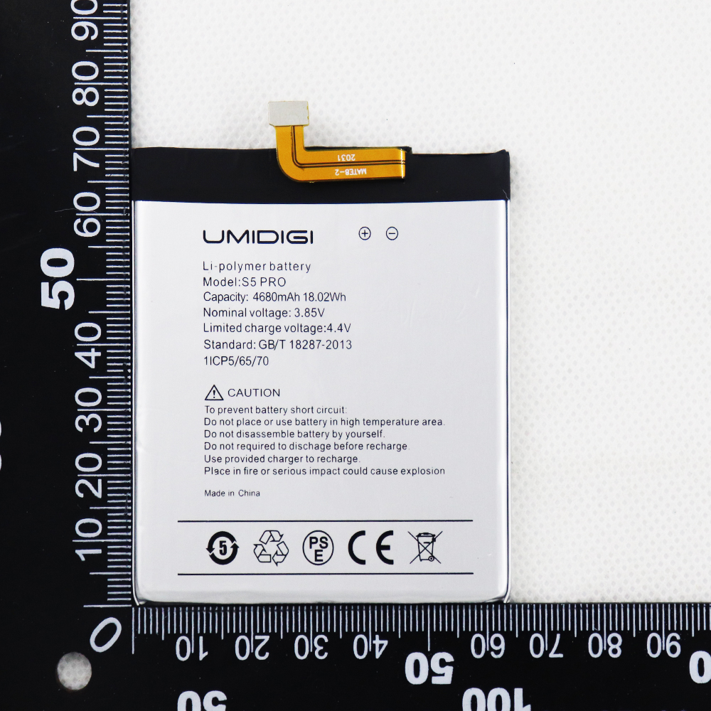 2022 Year Original 4680mAh S5 Pro Battery for UMI Umidigi