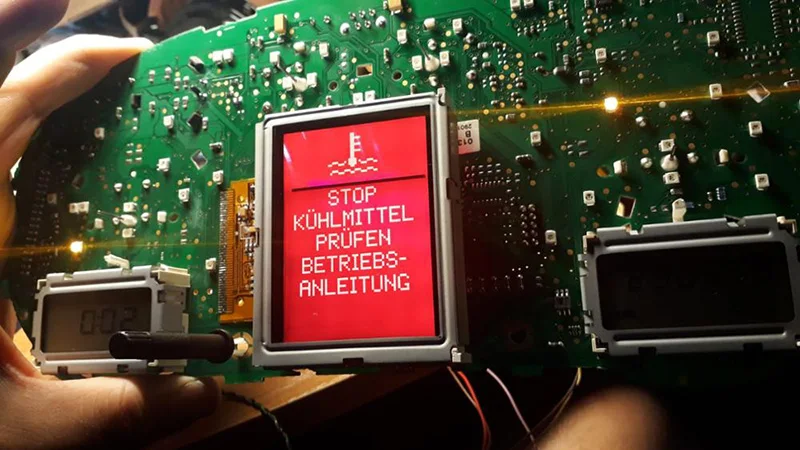 For audi a6 c5 LCD Display A3 S3 S4 S6 VDO display for Audi VDO LCD cluster in stock now digital dashboard pixel repair