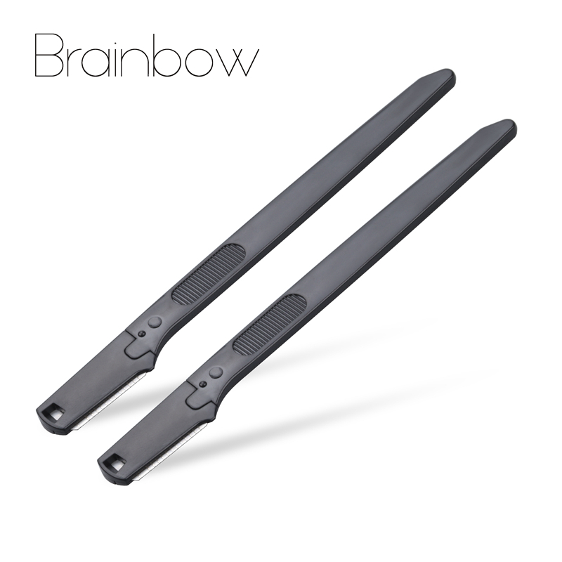 dbefe Colorful Trimmer pc pack Brainbow Eyebrow Safe Makeup Knife Blades Face Hair Removal Scraper Shaver Beauty Tools
