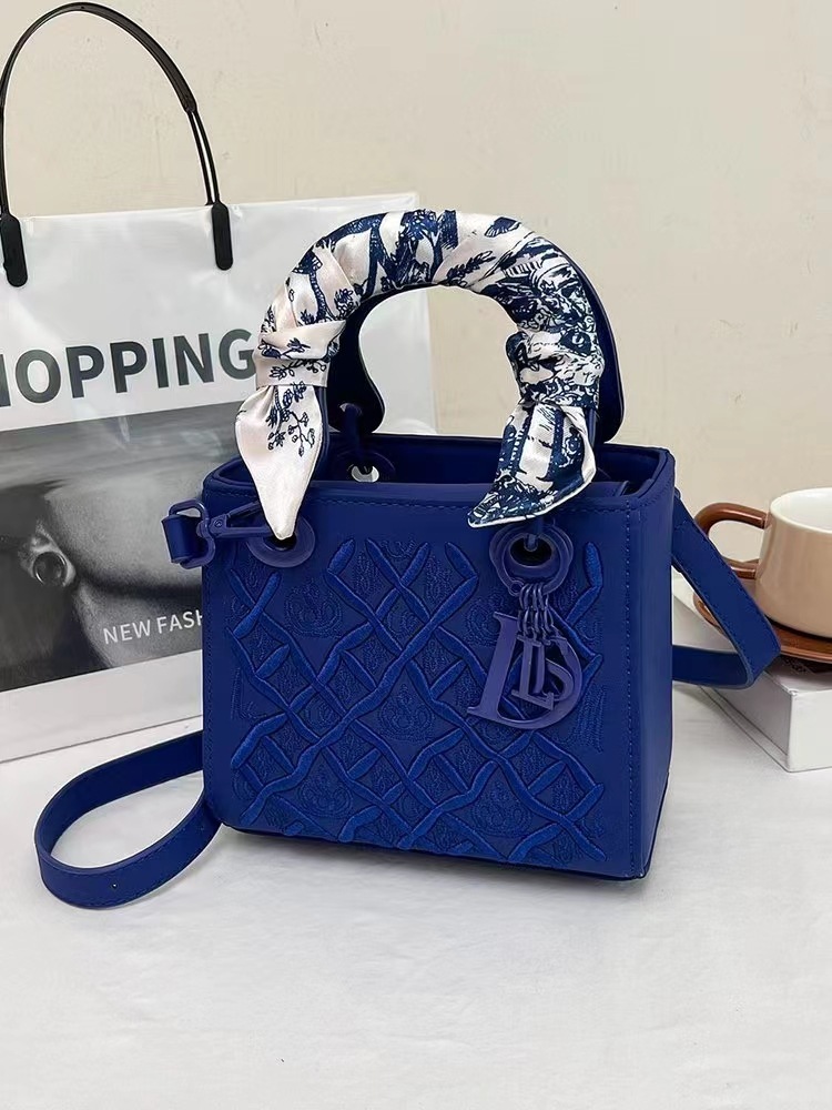 Designer Crossbody Sling Bag hot Ladies - Embroidered Small Square Bag, Versatile Handbag Summer, Lightweight for Daily Use