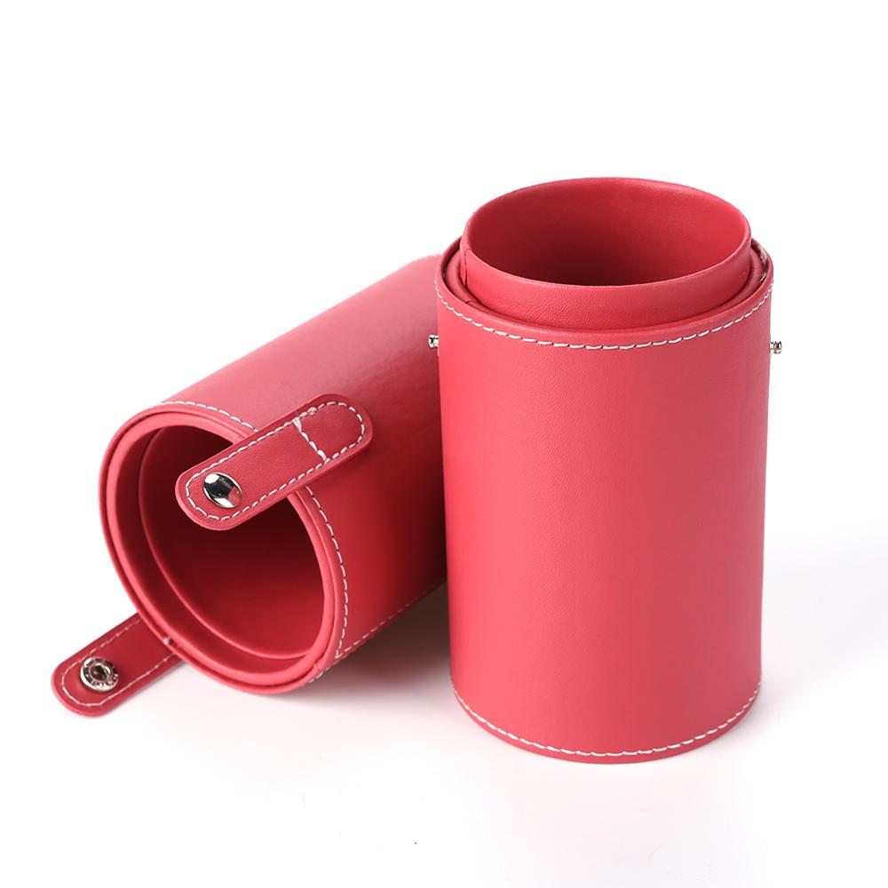 b PU Make Empty CM Leather up Brush Container Bag Holder Travel Cosmetic Brushes Pen Case Storage Organizer Makeup Tools es