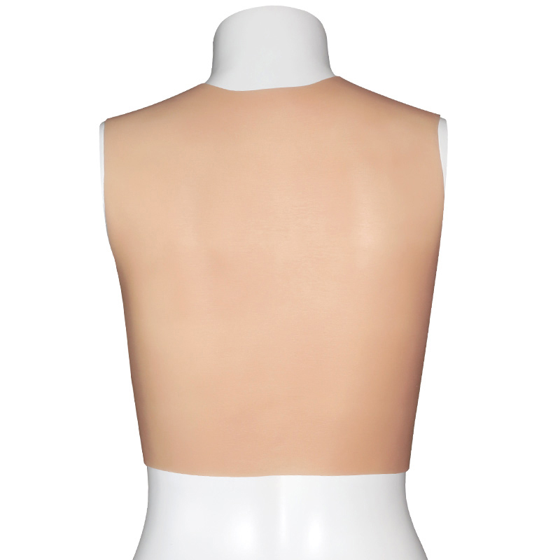 Erotic Lingerie Silicone Round Neck Fake Breasts Artificial Boobs Tits Bra Sex Toys for Women Men Lesbian Props Adult Supplies